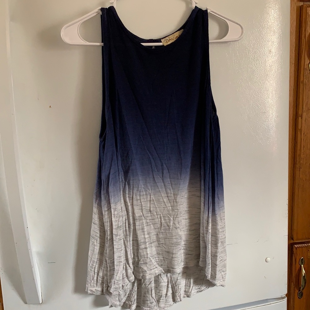Ombre Davina tank top tunic